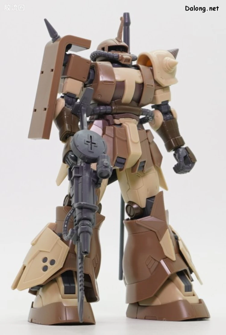 HG 高达库库鲁斯·多安的小岛剧场版 拼装模型 网络限定版 MS-06GD 高机动型扎古 地上用(艾格巴机) - 图片