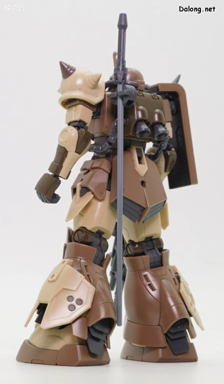 HG 高达库库鲁斯·多安的小岛剧场版 拼装模型 网络限定版 MS-06GD 高机动型扎古 地上用(艾格巴机) - 图片