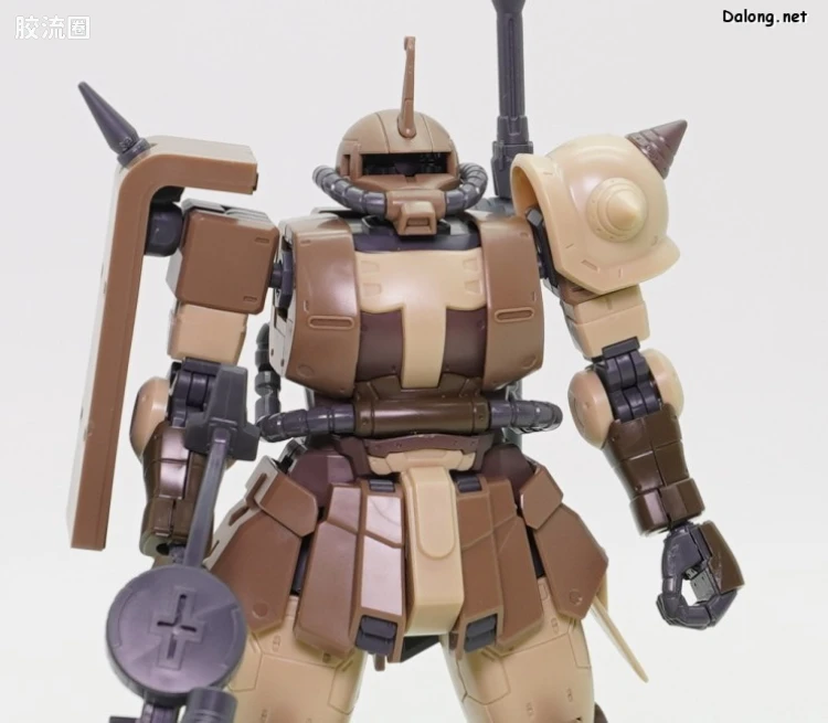 HG 高达库库鲁斯·多安的小岛剧场版 拼装模型 网络限定版 MS-06GD 高机动型扎古 地上用(艾格巴机) - 图片