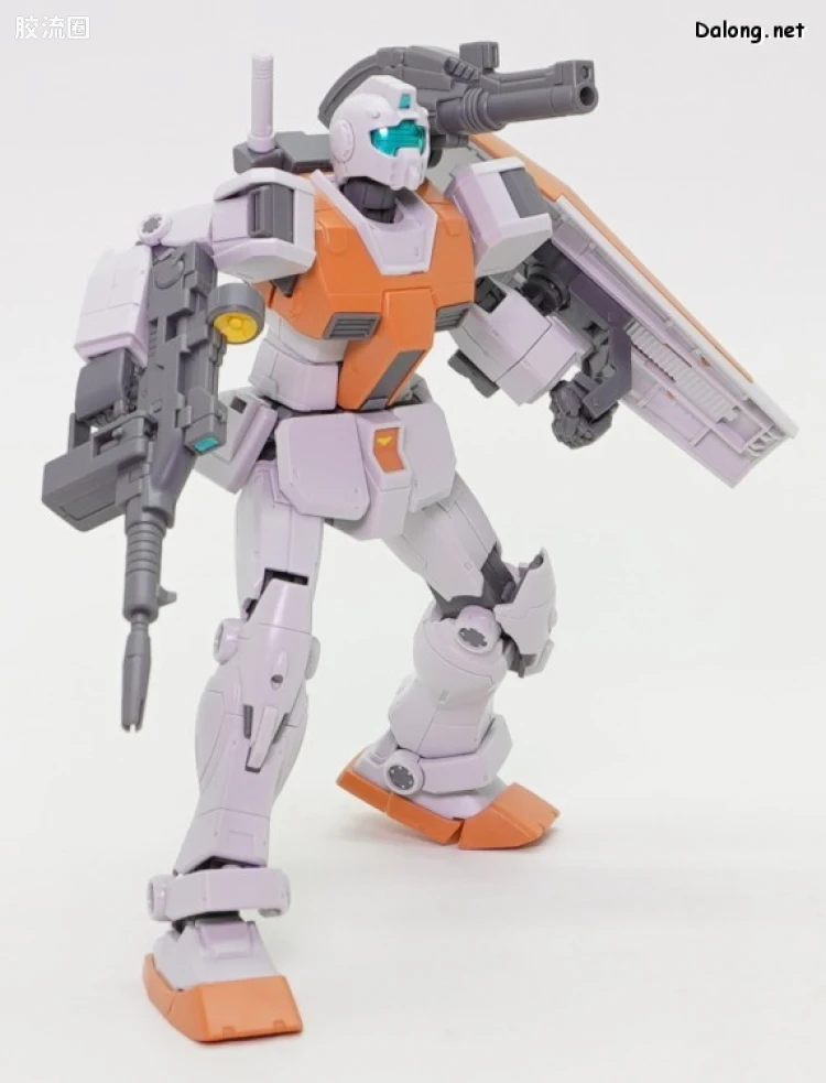 HG 高达库库鲁斯·多安的小岛剧场版 拼装模型 网络限定版 RGM-79 吉姆(摩洛哥战线式样) - 图片