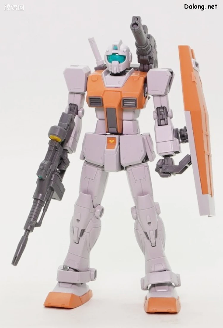 HG 高达库库鲁斯·多安的小岛剧场版 拼装模型 网络限定版 RGM-79 吉姆(摩洛哥战线式样) - 图片