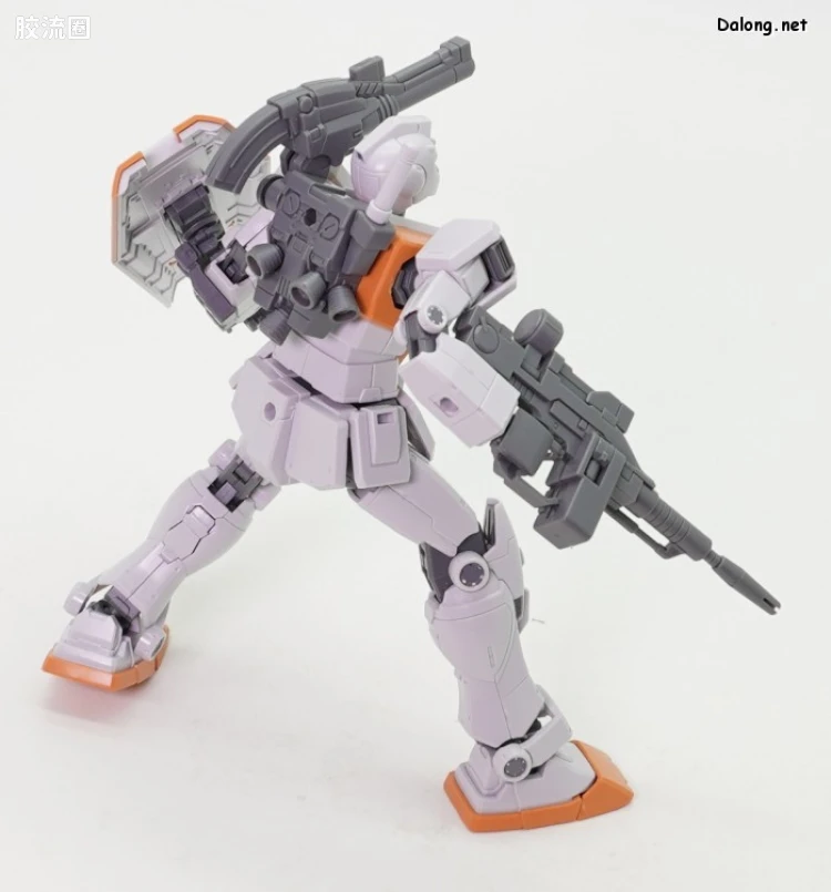HG 高达库库鲁斯·多安的小岛剧场版 拼装模型 网络限定版 RGM-79 吉姆(摩洛哥战线式样) - 图片