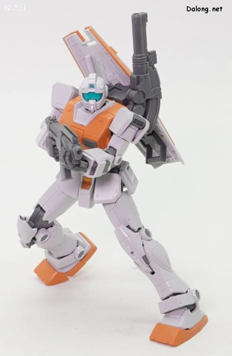 HG 高达库库鲁斯·多安的小岛剧场版 拼装模型 网络限定版 RGM-79 吉姆(摩洛哥战线式样) - 图片