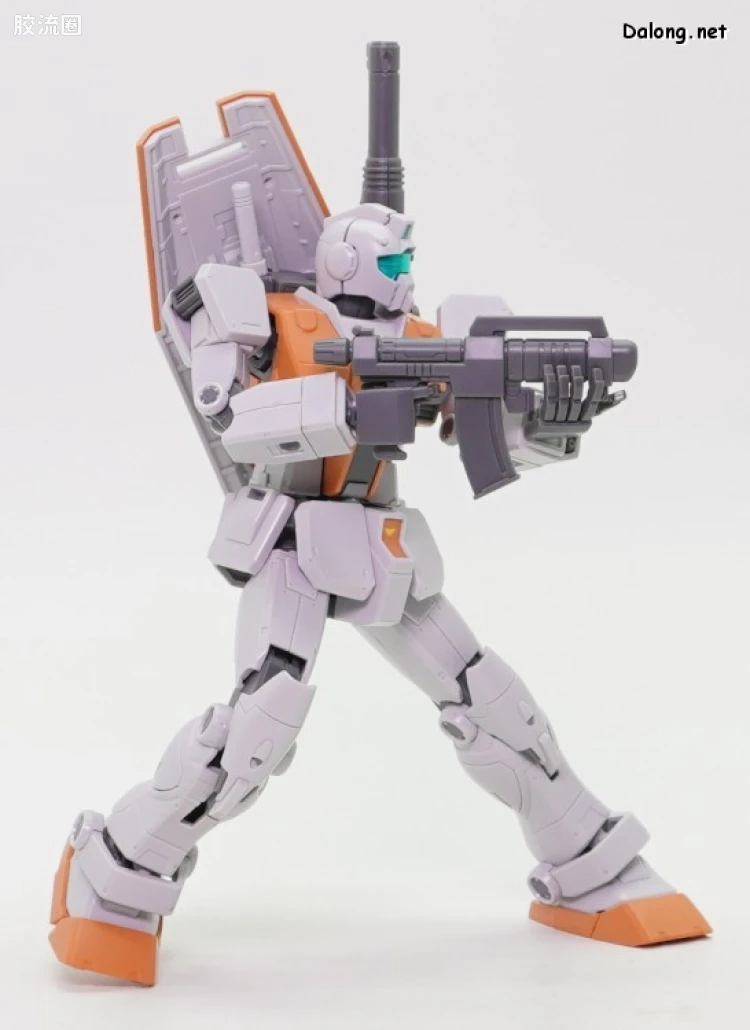 HG 高达库库鲁斯·多安的小岛剧场版 拼装模型 网络限定版 RGM-79 吉姆(摩洛哥战线式样) - 图片