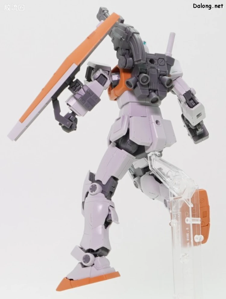 HG 高达库库鲁斯·多安的小岛剧场版 拼装模型 网络限定版 RGM-79 吉姆(摩洛哥战线式样) - 图片