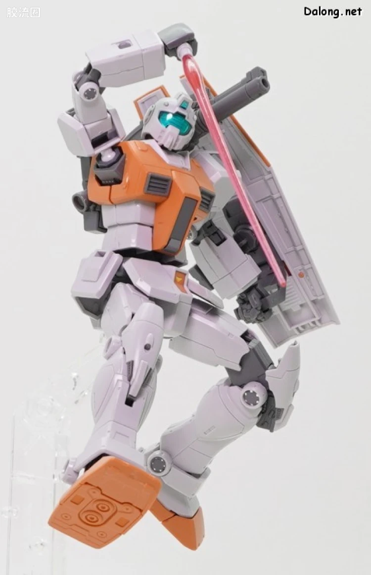 HG 高达库库鲁斯·多安的小岛剧场版 拼装模型 网络限定版 RGM-79 吉姆(摩洛哥战线式样) - 图片