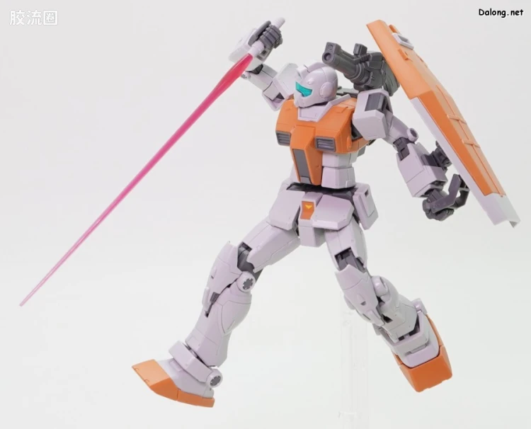HG 高达库库鲁斯·多安的小岛剧场版 拼装模型 网络限定版 RGM-79 吉姆(摩洛哥战线式样) - 图片