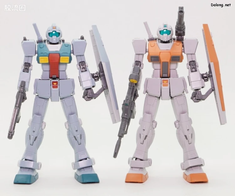 HG 高达库库鲁斯·多安的小岛剧场版 拼装模型 网络限定版 RGM-79 吉姆(摩洛哥战线式样) - 图片