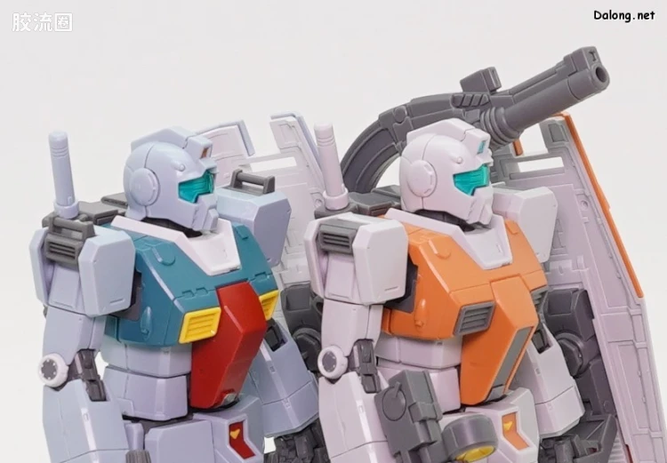 HG 高达库库鲁斯·多安的小岛剧场版 拼装模型 网络限定版 RGM-79 吉姆(摩洛哥战线式样) - 图片