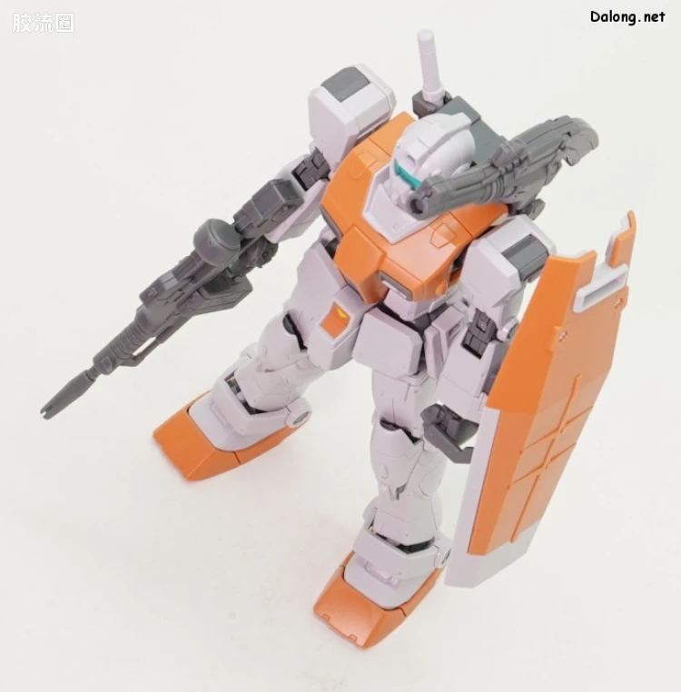 HG 高达库库鲁斯·多安的小岛剧场版 拼装模型 网络限定版 RGM-79 吉姆(摩洛哥战线式样) - 图片