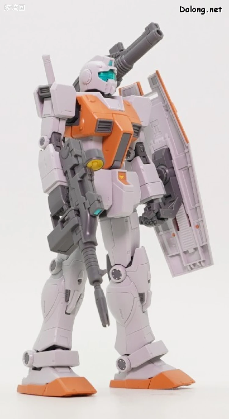 HG 高达库库鲁斯·多安的小岛剧场版 拼装模型 网络限定版 RGM-79 吉姆(摩洛哥战线式样) - 图片