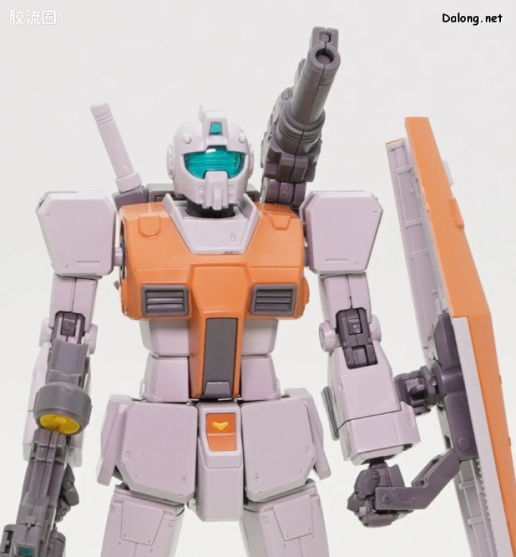 HG 高达库库鲁斯·多安的小岛剧场版 拼装模型 网络限定版 RGM-79 吉姆(摩洛哥战线式样) - 图片