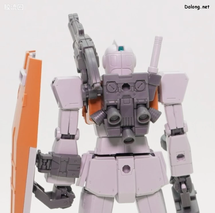 HG 高达库库鲁斯·多安的小岛剧场版 拼装模型 网络限定版 RGM-79 吉姆(摩洛哥战线式样) - 图片