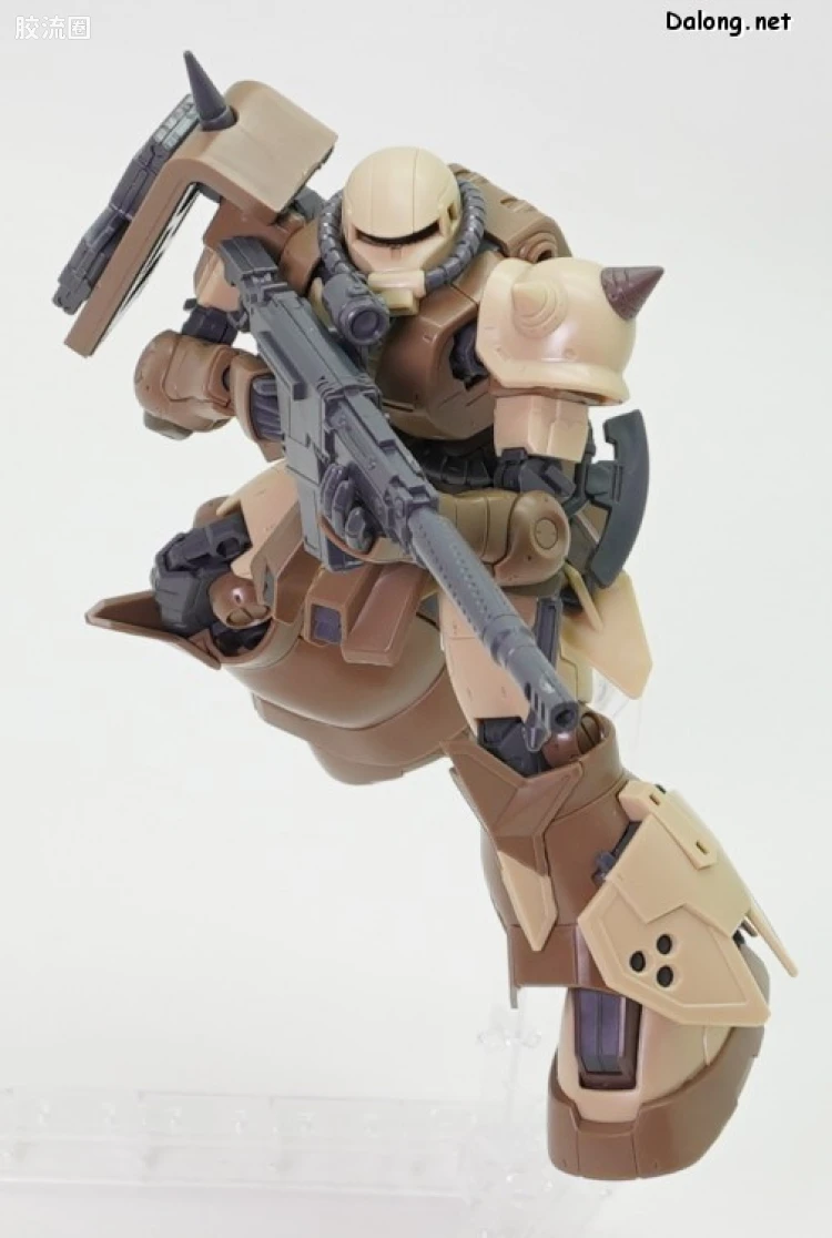 HG 高达库库鲁斯·多安的小岛剧场版 拼装模型 网络限定版 MS-06GD 高机动型扎古 地上用(瓦尔德机) - 图片