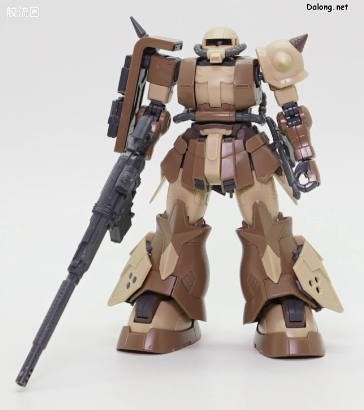 HG 高达库库鲁斯·多安的小岛剧场版 拼装模型 网络限定版 MS-06GD 高机动型扎古 地上用(瓦尔德机) - 图片