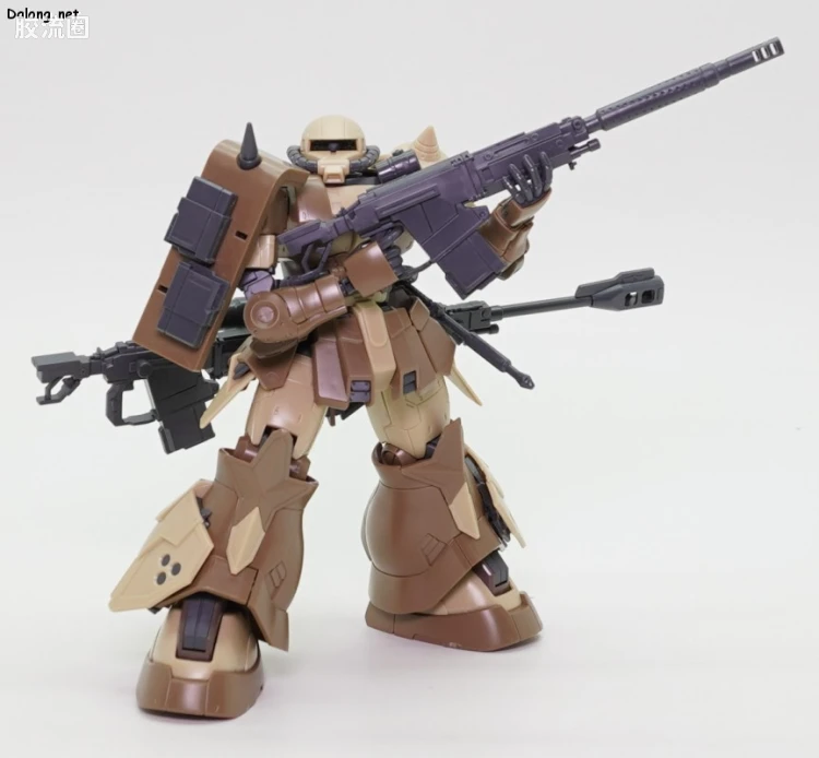 HG 高达库库鲁斯·多安的小岛剧场版 拼装模型 网络限定版 MS-06GD 高机动型扎古 地上用(瓦尔德机) - 图片