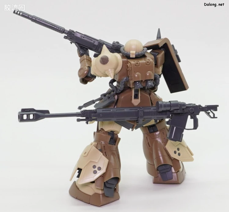 HG 高达库库鲁斯·多安的小岛剧场版 拼装模型 网络限定版 MS-06GD 高机动型扎古 地上用(瓦尔德机) - 图片