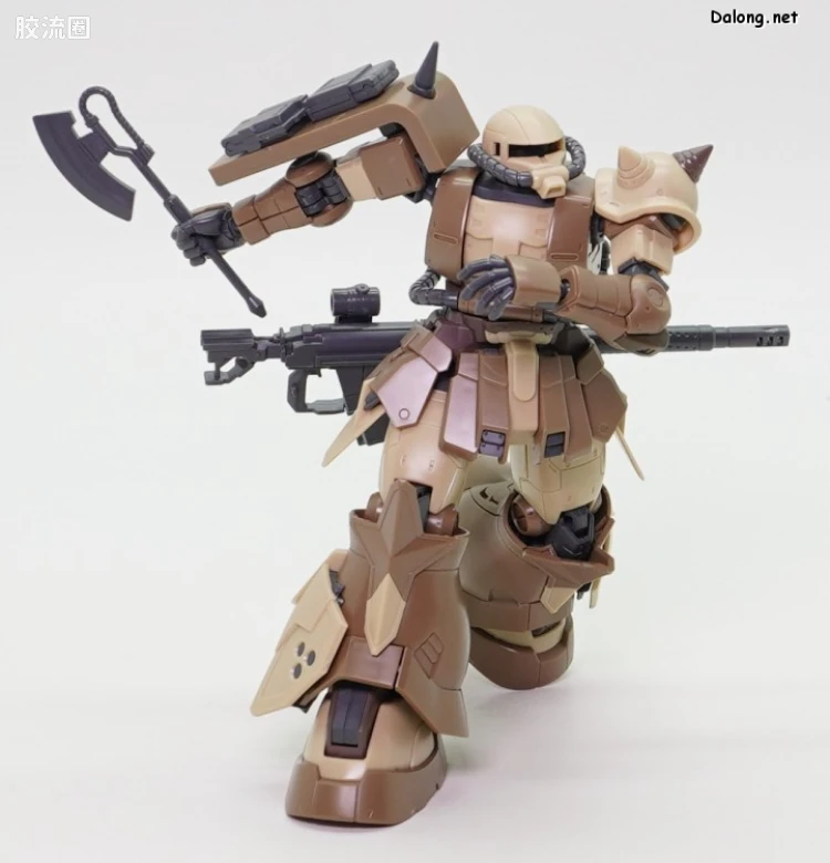 HG 高达库库鲁斯·多安的小岛剧场版 拼装模型 网络限定版 MS-06GD 高机动型扎古 地上用(瓦尔德机) - 图片