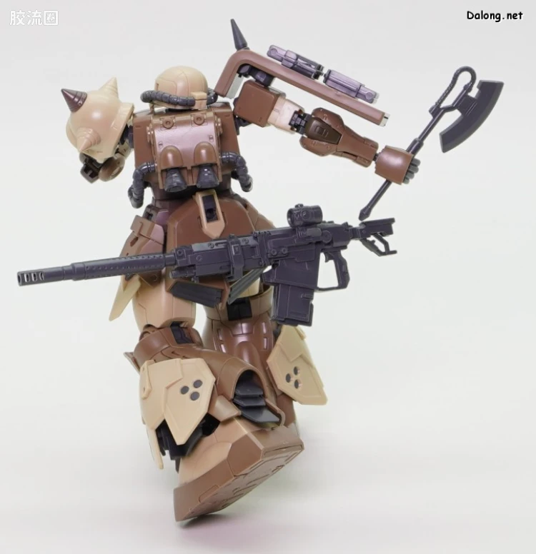 HG 高达库库鲁斯·多安的小岛剧场版 拼装模型 网络限定版 MS-06GD 高机动型扎古 地上用(瓦尔德机) - 图片