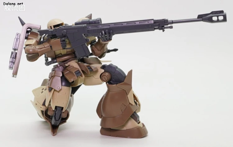 HG 高达库库鲁斯·多安的小岛剧场版 拼装模型 网络限定版 MS-06GD 高机动型扎古 地上用(瓦尔德机) - 图片