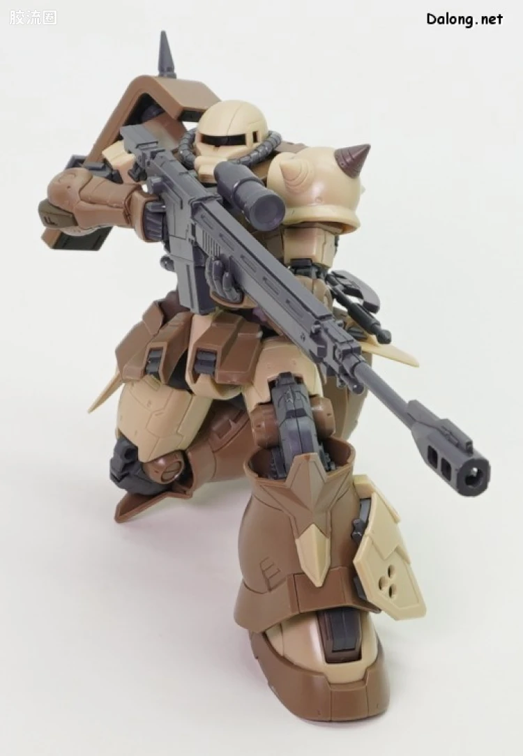 HG 高达库库鲁斯·多安的小岛剧场版 拼装模型 网络限定版 MS-06GD 高机动型扎古 地上用(瓦尔德机) - 图片