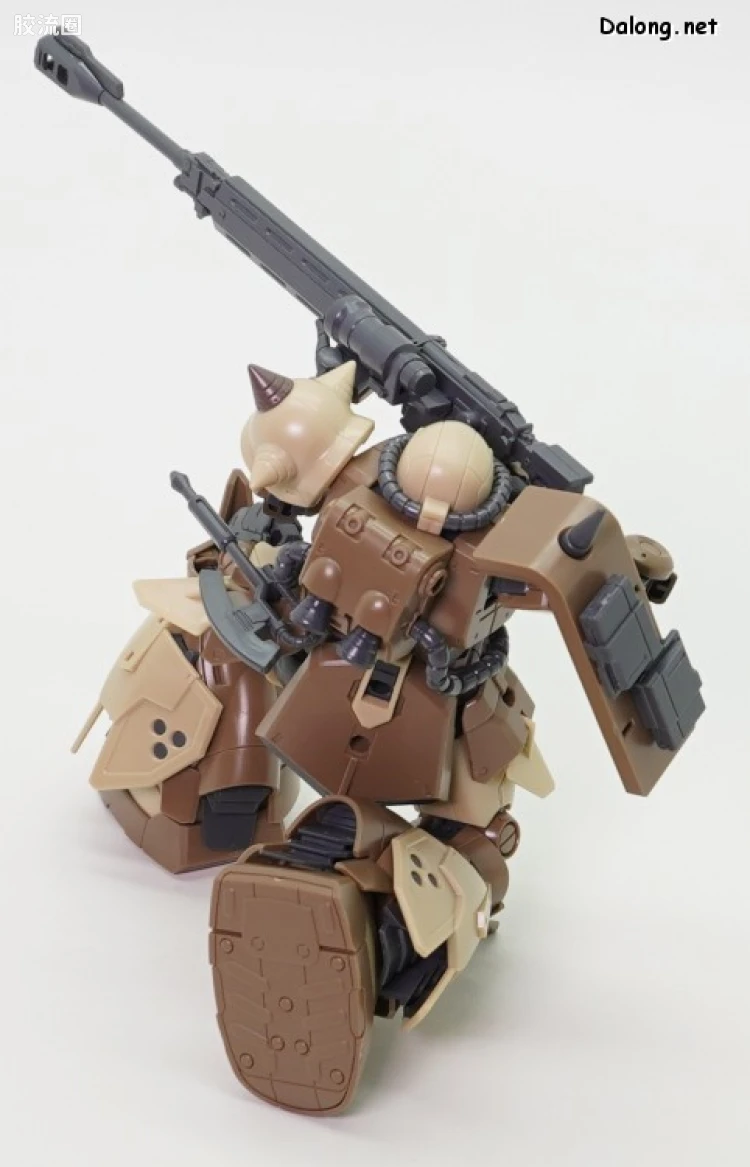 HG 高达库库鲁斯·多安的小岛剧场版 拼装模型 网络限定版 MS-06GD 高机动型扎古 地上用(瓦尔德机) - 图片