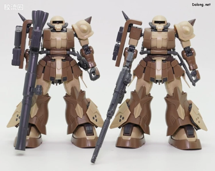 HG 高达库库鲁斯·多安的小岛剧场版 拼装模型 网络限定版 MS-06GD 高机动型扎古 地上用(瓦尔德机) - 图片