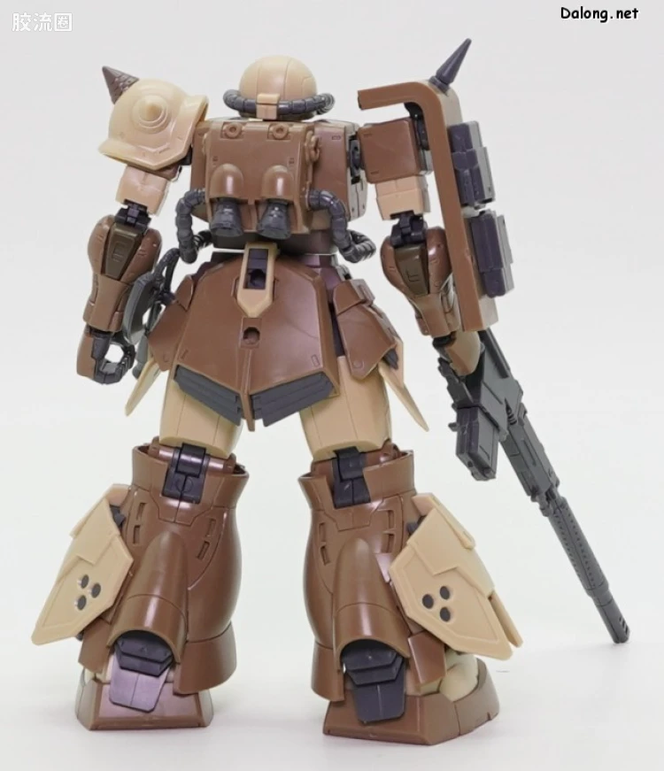 HG 高达库库鲁斯·多安的小岛剧场版 拼装模型 网络限定版 MS-06GD 高机动型扎古 地上用(瓦尔德机) - 图片