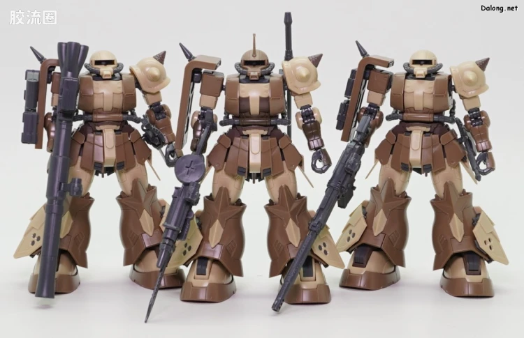 HG 高达库库鲁斯·多安的小岛剧场版 拼装模型 网络限定版 MS-06GD 高机动型扎古 地上用(瓦尔德机) - 图片