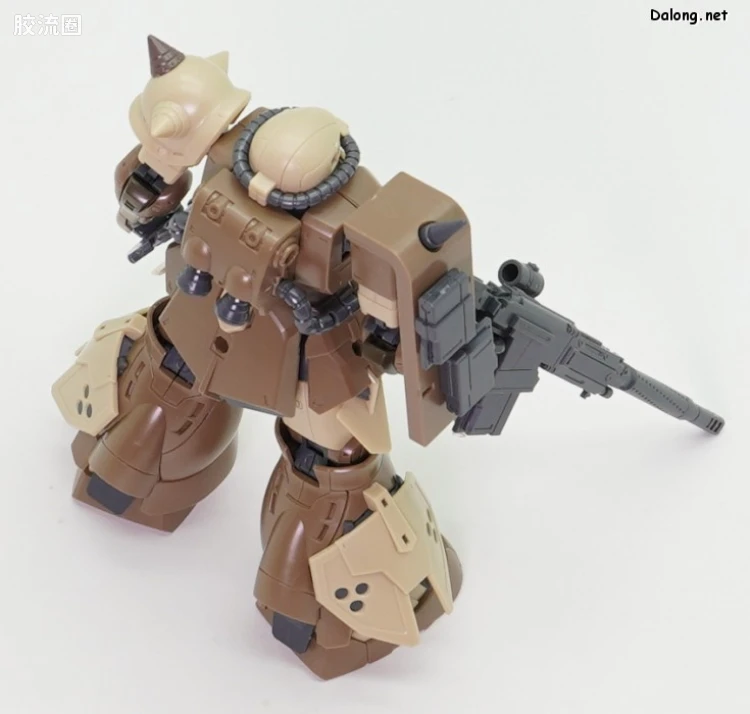 HG 高达库库鲁斯·多安的小岛剧场版 拼装模型 网络限定版 MS-06GD 高机动型扎古 地上用(瓦尔德机) - 图片