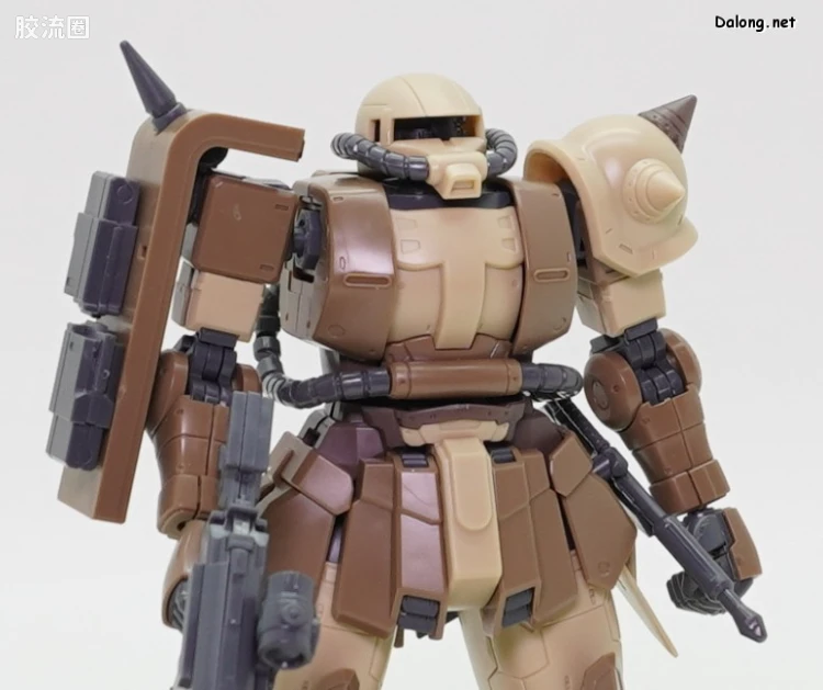 HG 高达库库鲁斯·多安的小岛剧场版 拼装模型 网络限定版 MS-06GD 高机动型扎古 地上用(瓦尔德机) - 图片