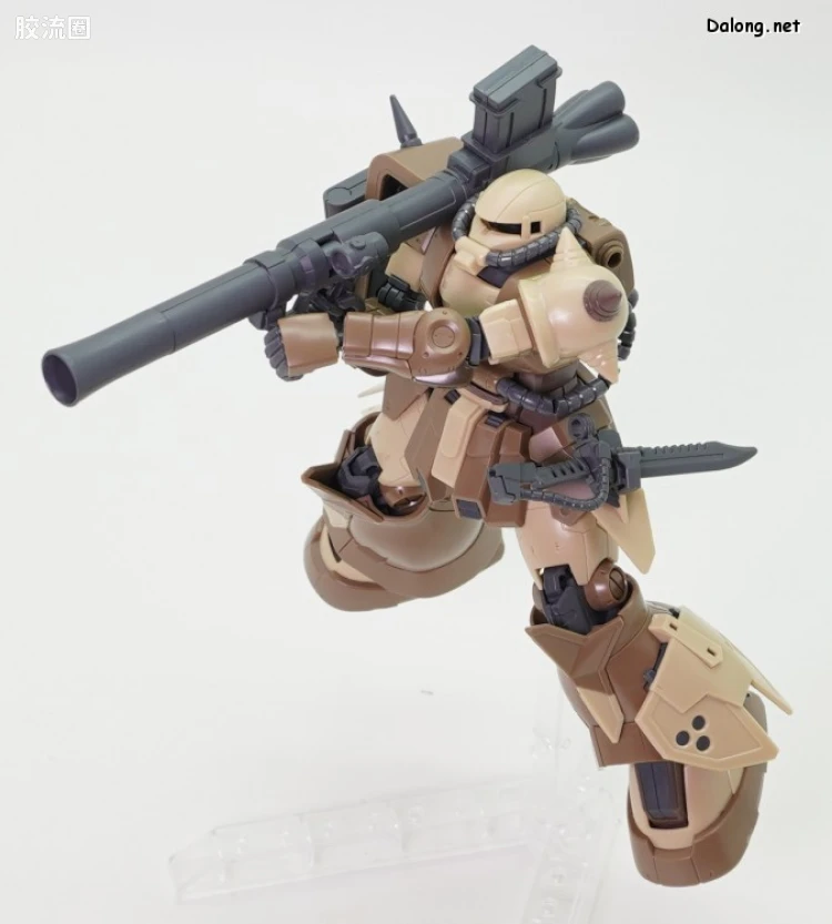 HG 高达库库鲁斯·多安的小岛剧场版 拼装模型 网络限定版 MS-06GD 高机动型扎古 地上用(塞尔玛机) - 图片