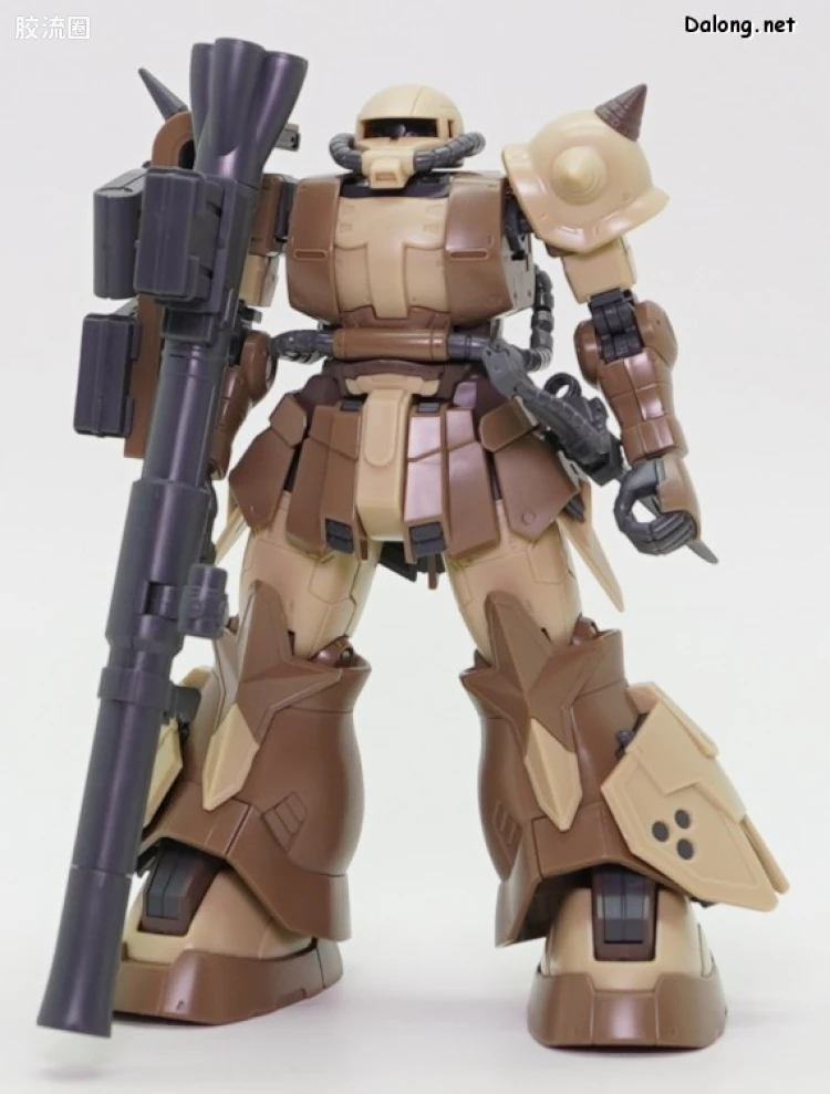 HG 高达库库鲁斯·多安的小岛剧场版 拼装模型 网络限定版 MS-06GD 高机动型扎古 地上用(塞尔玛机) - 图片