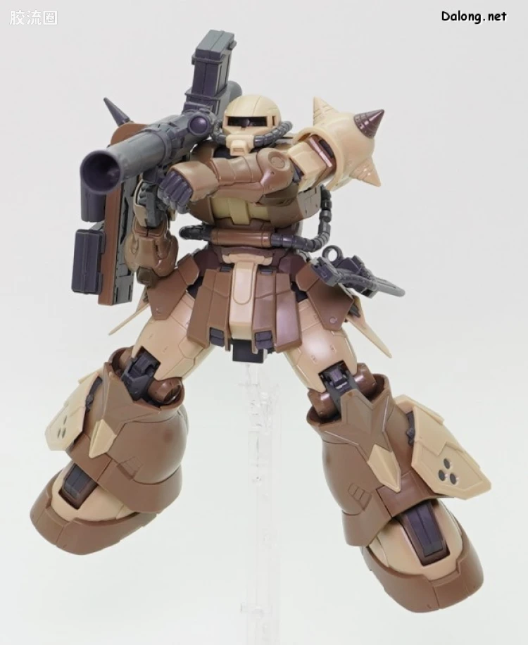 HG 高达库库鲁斯·多安的小岛剧场版 拼装模型 网络限定版 MS-06GD 高机动型扎古 地上用(塞尔玛机) - 图片