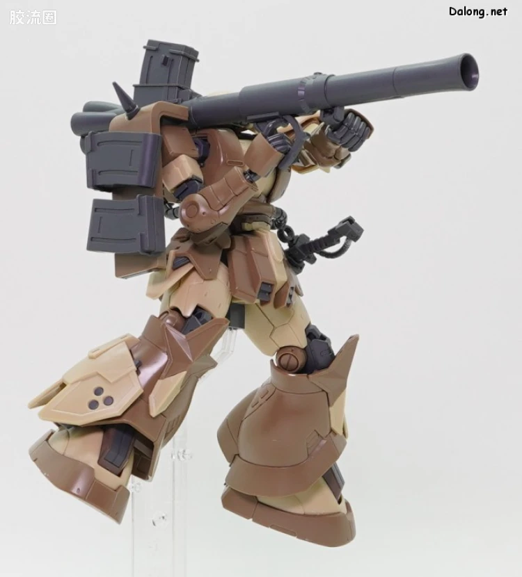 HG 高达库库鲁斯·多安的小岛剧场版 拼装模型 网络限定版 MS-06GD 高机动型扎古 地上用(塞尔玛机) - 图片