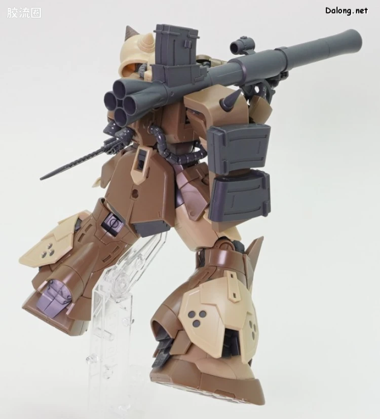 HG 高达库库鲁斯·多安的小岛剧场版 拼装模型 网络限定版 MS-06GD 高机动型扎古 地上用(塞尔玛机) - 图片