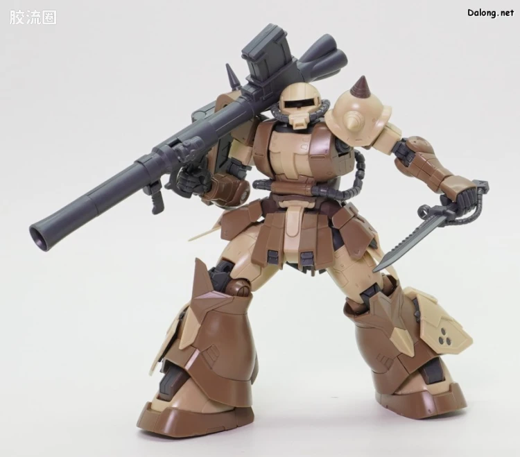 HG 高达库库鲁斯·多安的小岛剧场版 拼装模型 网络限定版 MS-06GD 高机动型扎古 地上用(塞尔玛机) - 图片