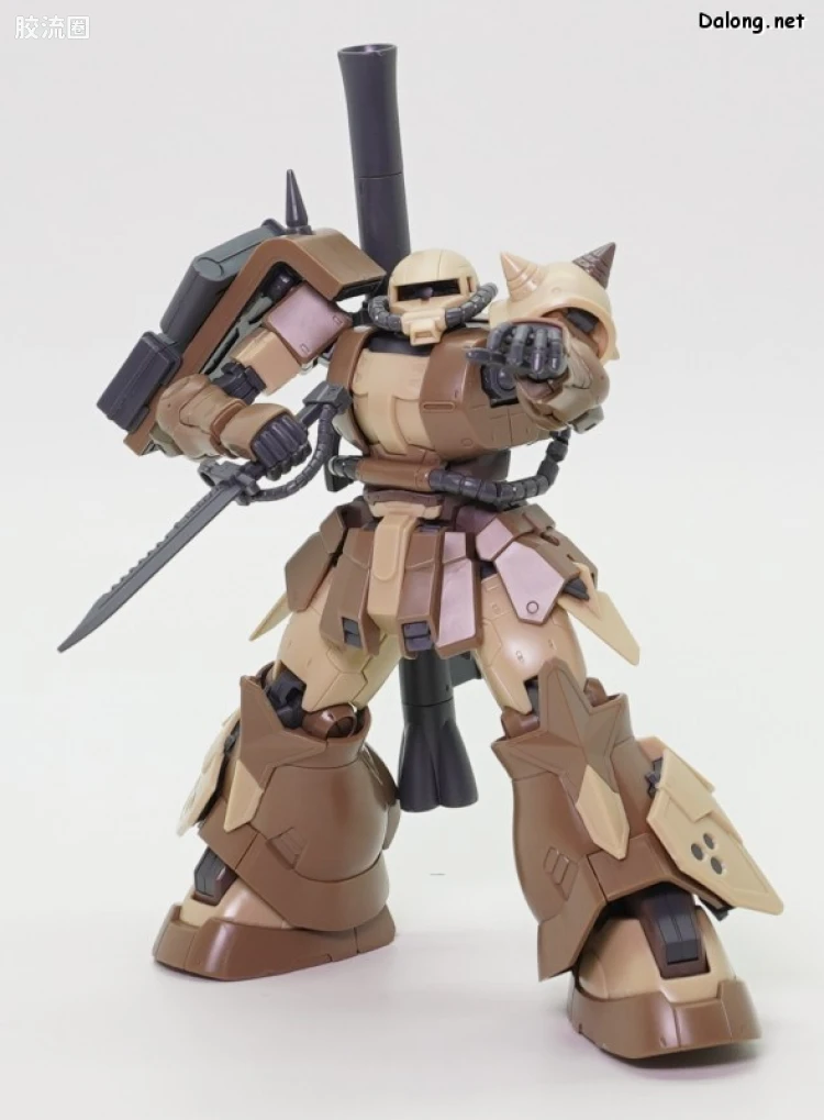 HG 高达库库鲁斯·多安的小岛剧场版 拼装模型 网络限定版 MS-06GD 高机动型扎古 地上用(塞尔玛机) - 图片