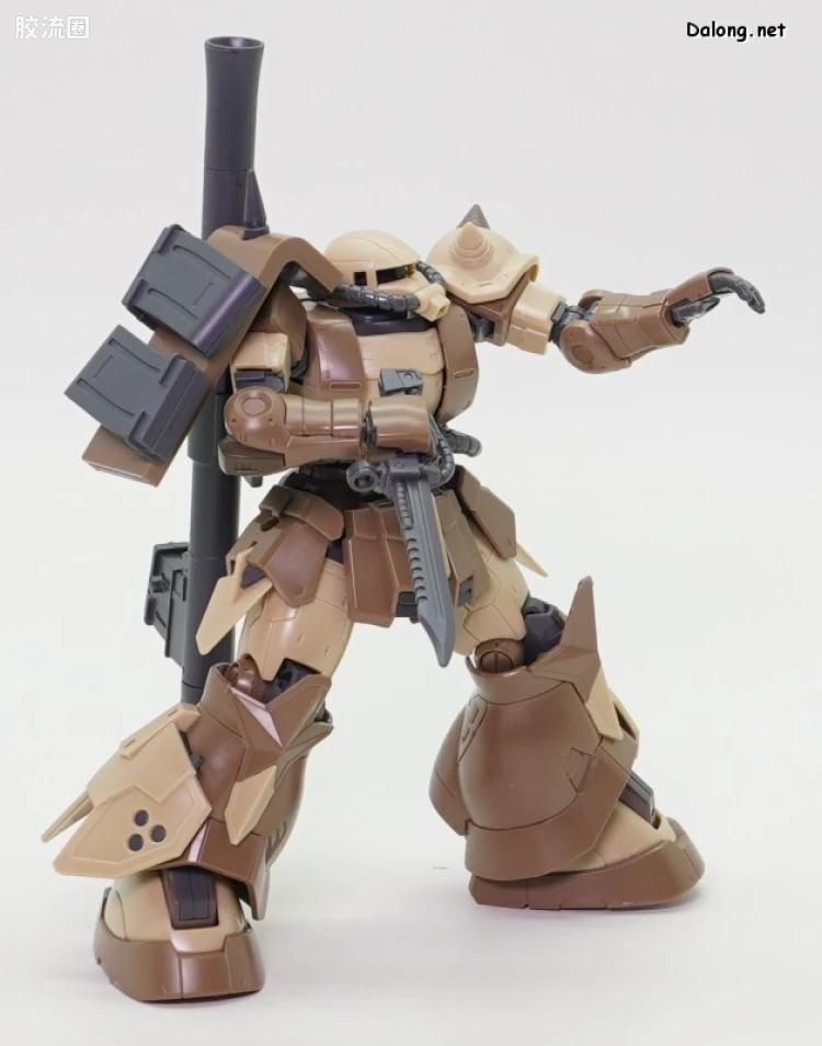 HG 高达库库鲁斯·多安的小岛剧场版 拼装模型 网络限定版 MS-06GD 高机动型扎古 地上用(塞尔玛机) - 图片