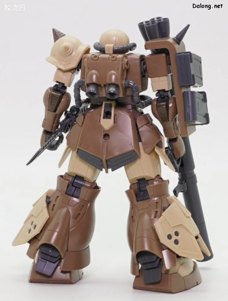 HG 高达库库鲁斯·多安的小岛剧场版 拼装模型 网络限定版 MS-06GD 高机动型扎古 地上用(塞尔玛机) - 图片