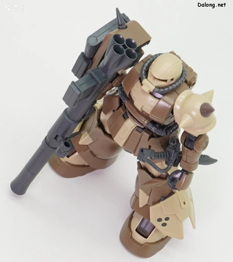 HG 高达库库鲁斯·多安的小岛剧场版 拼装模型 网络限定版 MS-06GD 高机动型扎古 地上用(塞尔玛机) - 图片