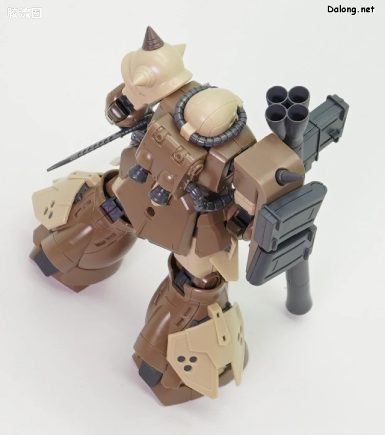 HG 高达库库鲁斯·多安的小岛剧场版 拼装模型 网络限定版 MS-06GD 高机动型扎古 地上用(塞尔玛机) - 图片