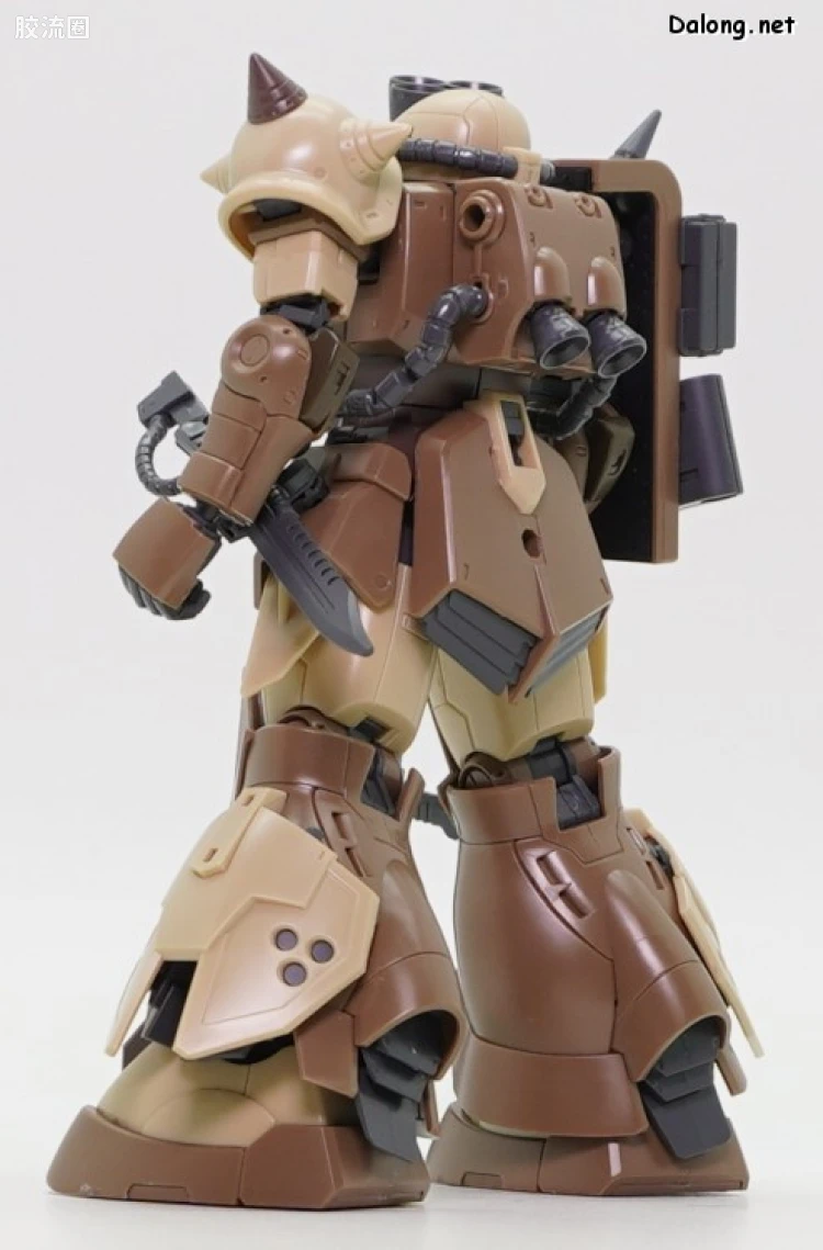 HG 高达库库鲁斯·多安的小岛剧场版 拼装模型 网络限定版 MS-06GD 高机动型扎古 地上用(塞尔玛机) - 图片