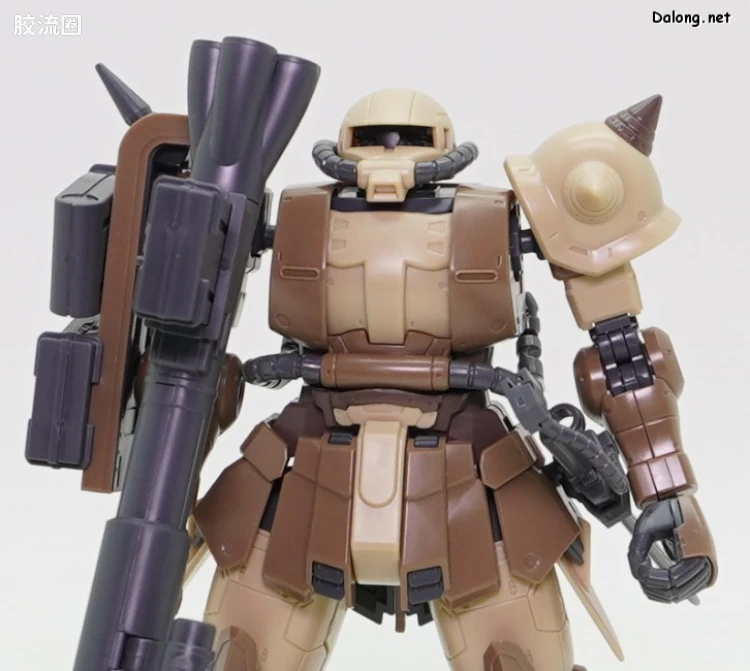 HG 高达库库鲁斯·多安的小岛剧场版 拼装模型 网络限定版 MS-06GD 高机动型扎古 地上用(塞尔玛机) - 图片