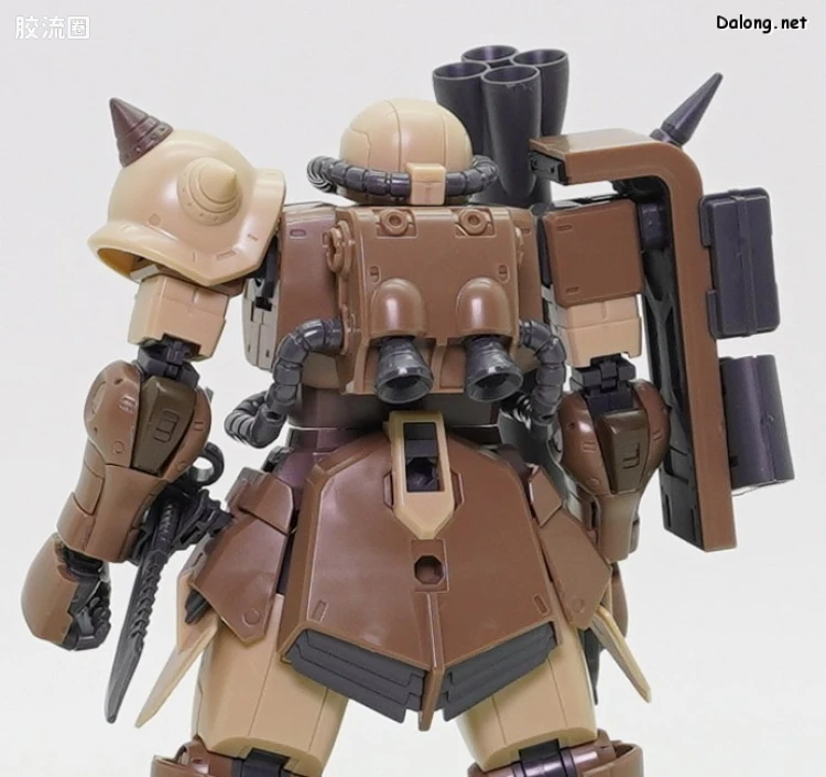 HG 高达库库鲁斯·多安的小岛剧场版 拼装模型 网络限定版 MS-06GD 高机动型扎古 地上用(塞尔玛机) - 图片