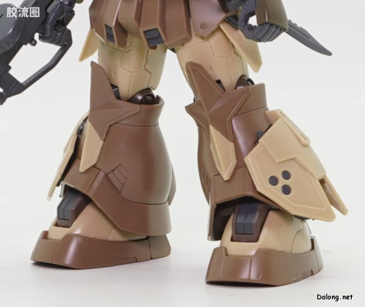 HG 高达库库鲁斯·多安的小岛剧场版 拼装模型 网络限定版 MS-06GD 高机动型扎古 地上用(三浩机) - 图片