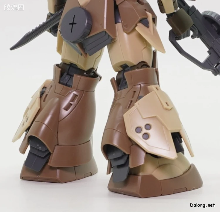 HG 高达库库鲁斯·多安的小岛剧场版 拼装模型 网络限定版 MS-06GD 高机动型扎古 地上用(三浩机) - 图片