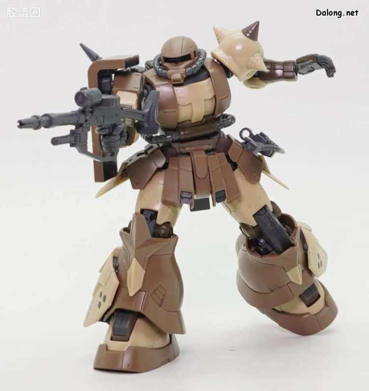 HG 高达库库鲁斯·多安的小岛剧场版 拼装模型 网络限定版 MS-06GD 高机动型扎古 地上用(三浩机) - 图片