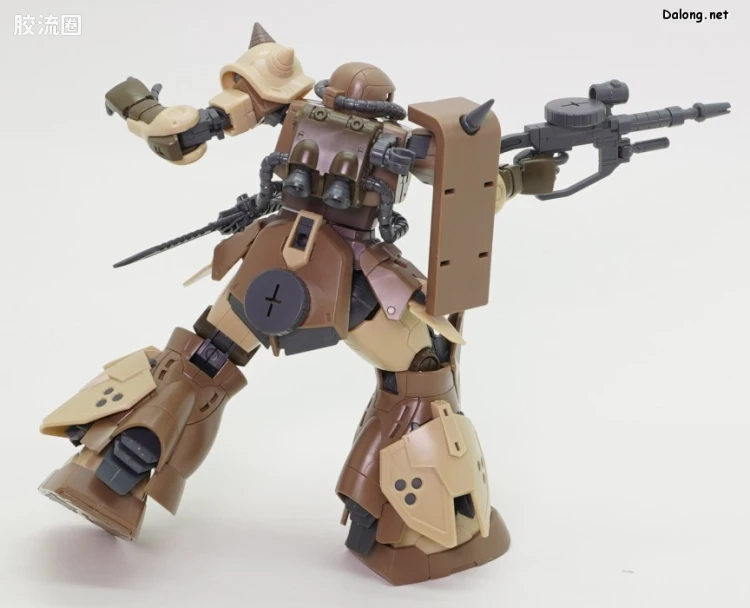 HG 高达库库鲁斯·多安的小岛剧场版 拼装模型 网络限定版 MS-06GD 高机动型扎古 地上用(三浩机) - 图片