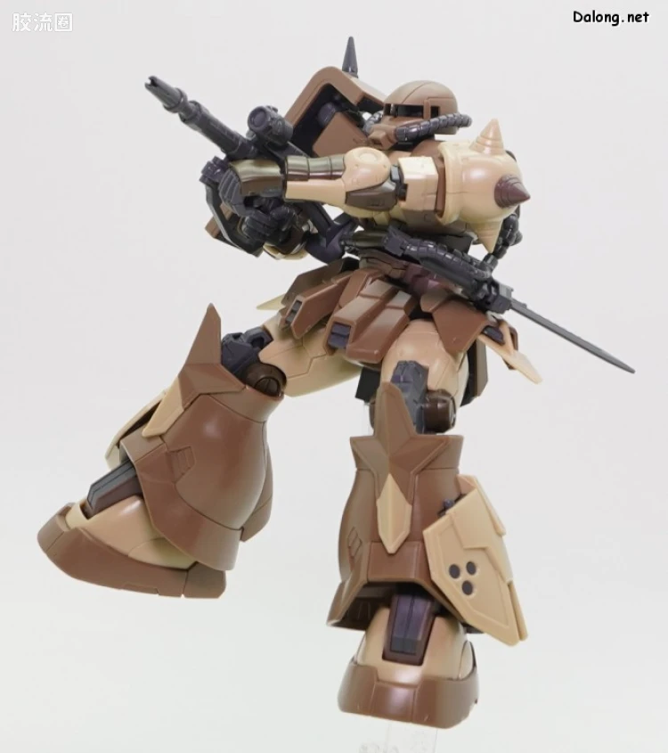 HG 高达库库鲁斯·多安的小岛剧场版 拼装模型 网络限定版 MS-06GD 高机动型扎古 地上用(三浩机) - 图片